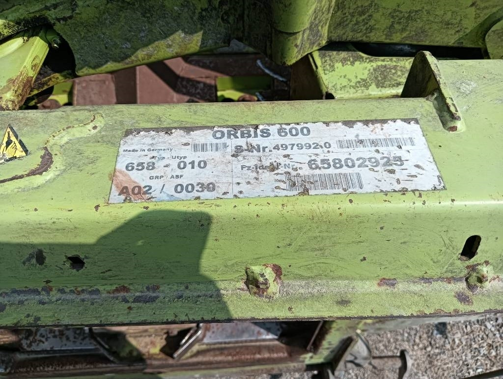 Claas Orbis 600 - Samohybná rezačka: obrázok 5 Claas Orbis 600 - Samohybná rezačka: obrázok 5