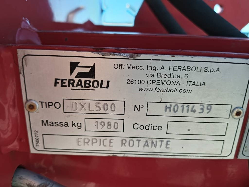 Feraboli DXL500  - Rotavátor: obrázok 5 Feraboli DXL500  - Rotavátor: obrázok 5