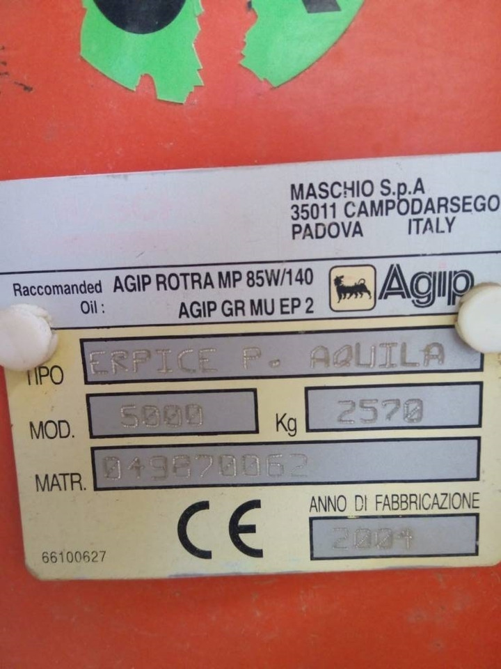 Maschio Aquila 5000 - Brány: obrázok 2 Maschio Aquila 5000 - Brány: obrázok 2