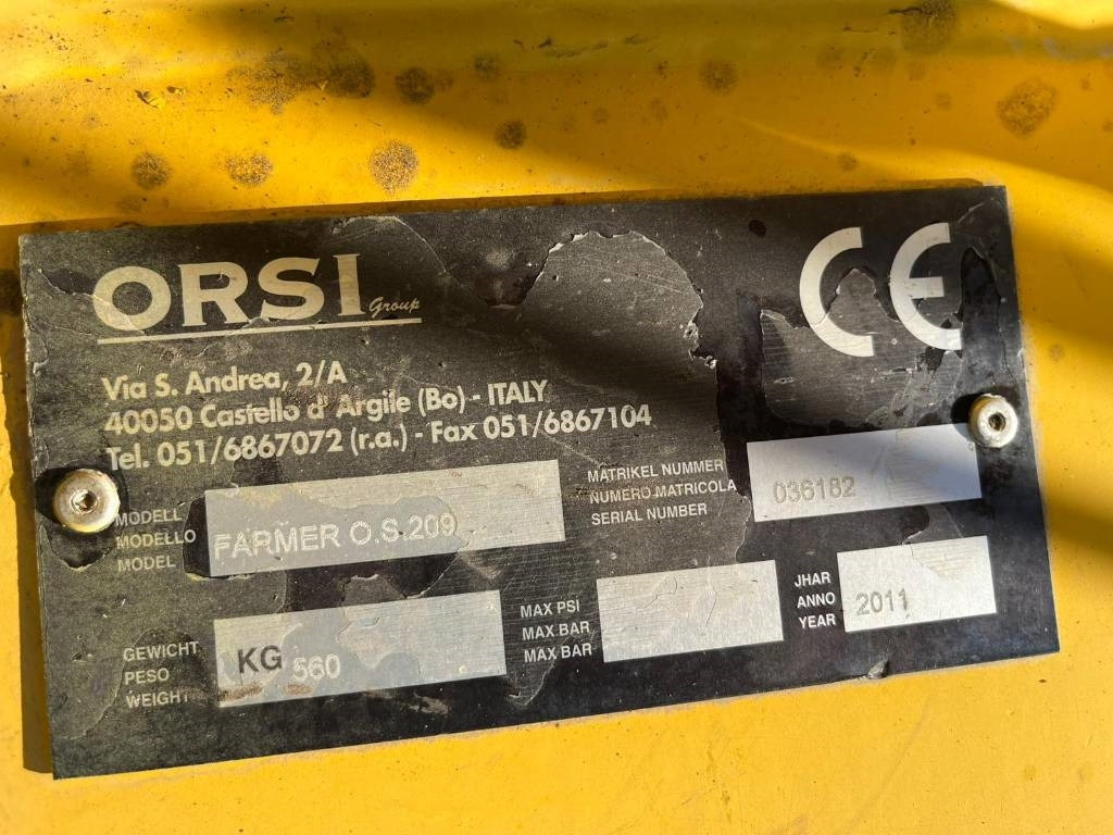 Orsi FARMER OS 209 - Kosačka: obrázok 2 Orsi FARMER OS 209 - Kosačka: obrázok 2