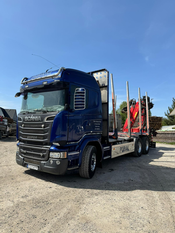 SCANIA R730 - Nákladné vozidlo na prepravu dreva, Auto s hydraulickou rukou: obrázok 3 SCANIA R730 - Nákladné vozidlo na prepravu dreva, Auto s hydraulickou rukou: obrázok 3