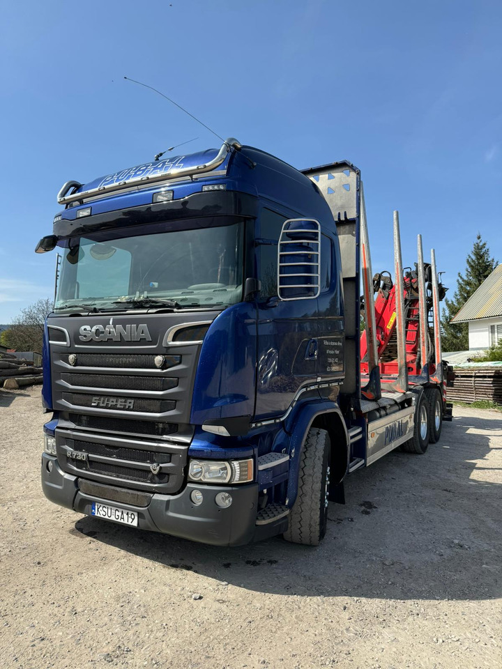 SCANIA R730 - Nákladné vozidlo na prepravu dreva, Auto s hydraulickou rukou: obrázok 5 SCANIA R730 - Nákladné vozidlo na prepravu dreva, Auto s hydraulickou rukou: obrázok 5