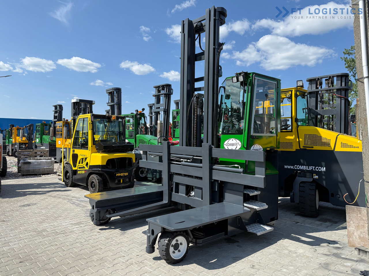 COMBILIFT C5000E / ELECTRIC / TRIPLEX 8300MM / FULL FREE LIFT / WIDE POSITIONER / FORK SIDESHIFT / BATTERY LIKE NEW - 4-cestný skladový zakladač: obrázok 1 COMBILIFT C5000E / ELECTRIC / TRIPLEX 8300MM / FULL FREE LIFT / WIDE POSITIONER / FORK SIDESHIFT / BATTERY LIKE NEW - 4-cestný skladový zakladač: obrázok 1
