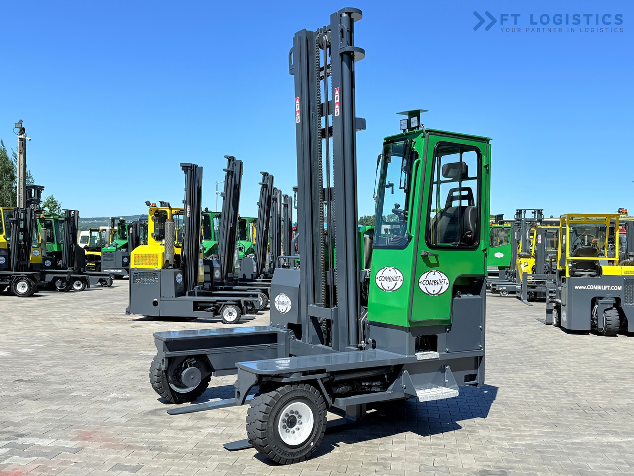 COMBILIFT C5000XL / DIESEL / DUPLEX - 5500MM / FULL CABIN / NEW TYRES / HEATING - 4-cestný skladový zakladač: obrázok 2 COMBILIFT C5000XL / DIESEL / DUPLEX - 5500MM / FULL CABIN / NEW TYRES / HEATING - 4-cestný skladový zakladač: obrázok 2