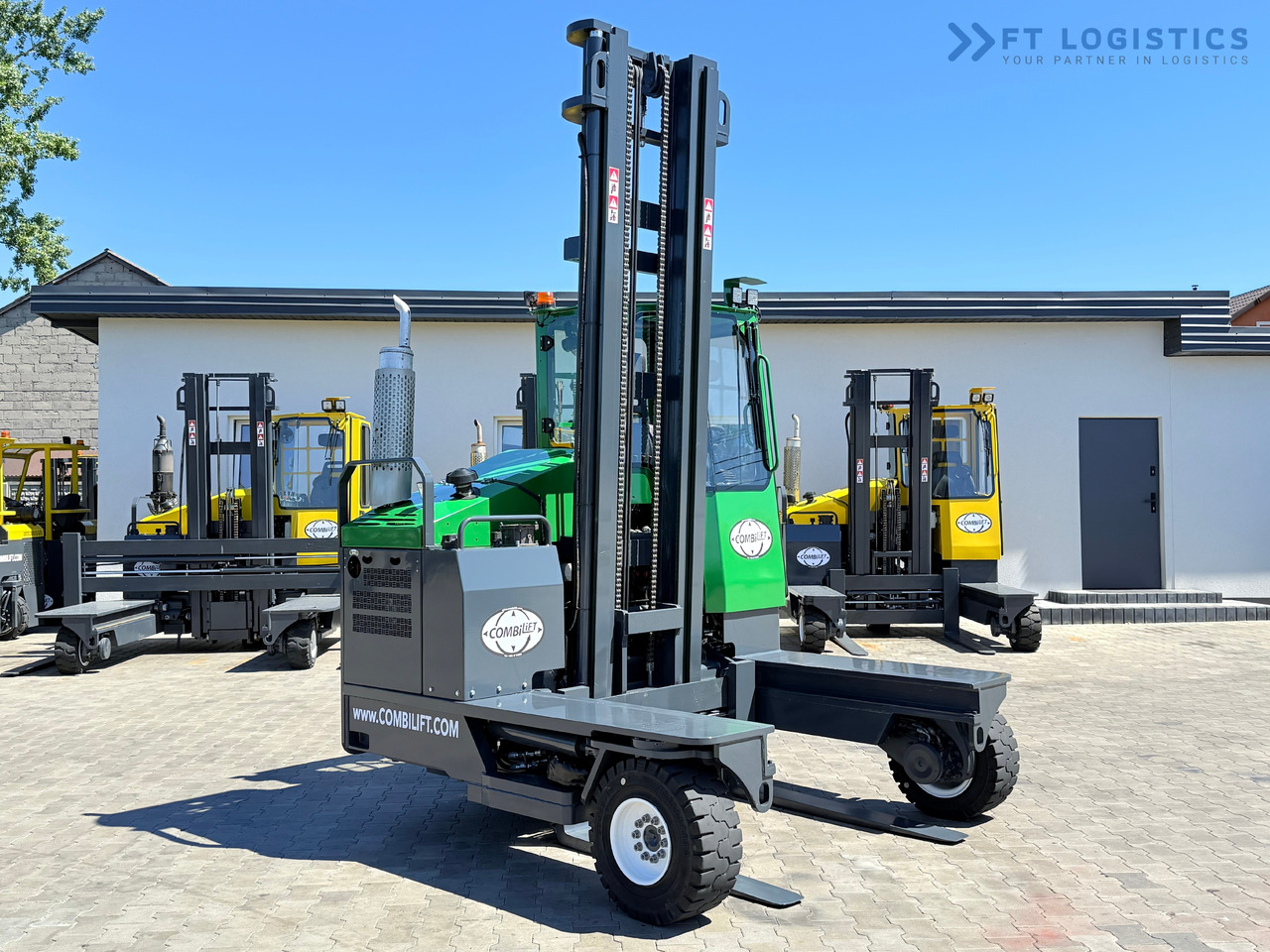 COMBILIFT C5000XL / DIESEL / DUPLEX - 5500MM / FULL CABIN / NEW TYRES / HEATING - 4-cestný skladový zakladač: obrázok 5 COMBILIFT C5000XL / DIESEL / DUPLEX - 5500MM / FULL CABIN / NEW TYRES / HEATING - 4-cestný skladový zakladač: obrázok 5