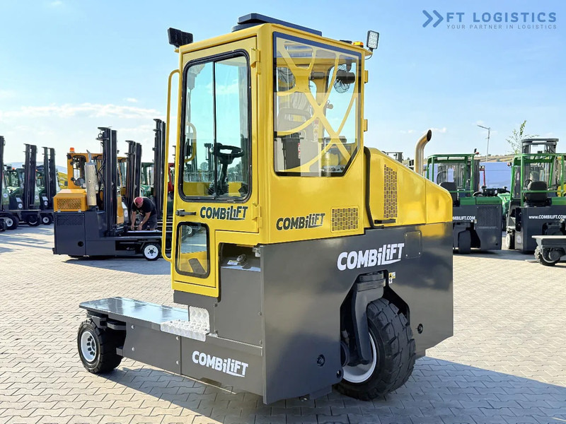 4-cestný skladový zakladač Combilift Combilift C5000 / DIESEL / TRIPLEX 6000MM / FREE LIFT / FORK POSITIONER / BUILT-IN SCALE / HEATING / FULL CABIN / PERFECT CONDIT: obrázok 14