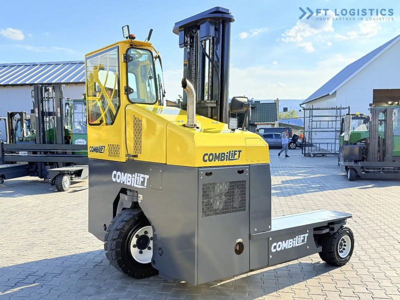4-cestný skladový zakladač Combilift Combilift C5000 / DIESEL / TRIPLEX 6000MM / FREE LIFT / FORK POSITIONER / BUILT-IN SCALE / HEATING / FULL CABIN / PERFECT CONDIT: obrázok 10