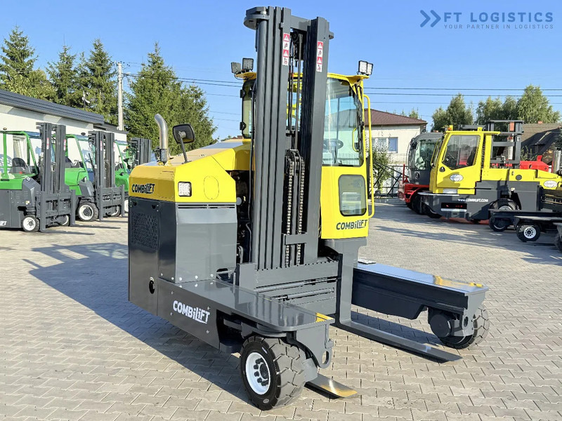 4-cestný skladový zakladač Combilift Combilift C5000 / DIESEL / TRIPLEX 6000MM / FREE LIFT / FORK POSITIONER / BUILT-IN SCALE / HEATING / FULL CABIN / PERFECT CONDIT: obrázok 8