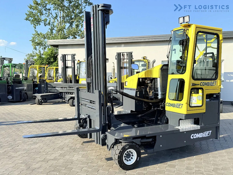 4-cestný skladový zakladač Combilift Combilift C5000 / DIESEL / TRIPLEX 6000MM / FREE LIFT / FORK POSITIONER / BUILT-IN SCALE / HEATING / FULL CABIN / PERFECT CONDIT: obrázok 19