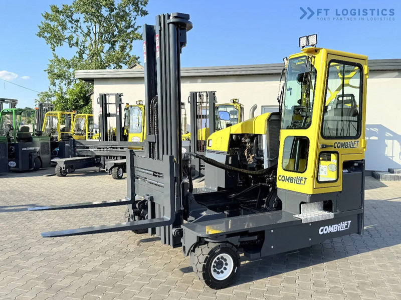 4-cestný skladový zakladač Combilift Combilift C5000 / DIESEL / TRIPLEX 6000MM / FREE LIFT / FORK POSITIONER / BUILT-IN SCALE / HEATING / FULL CABIN / PERFECT CONDIT: obrázok 20