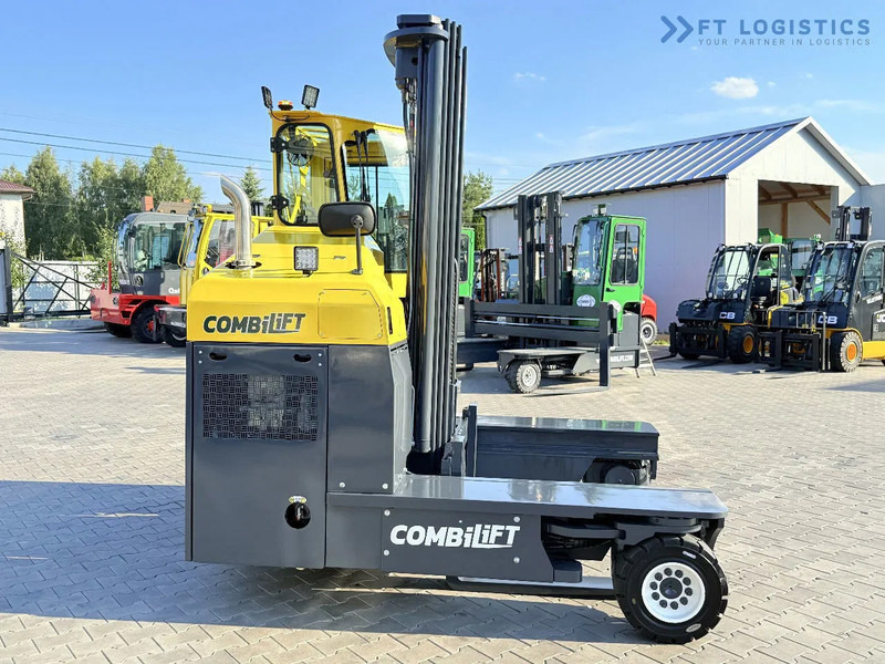 4-cestný skladový zakladač Combilift Combilift C5000 / DIESEL / TRIPLEX 6000MM / FREE LIFT / FORK POSITIONER / BUILT-IN SCALE / HEATING / FULL CABIN / PERFECT CONDIT: obrázok 9