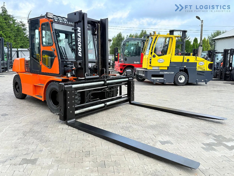 Doosan DOOSAN / DUPLEX 3000MM / SIDE SHIFT / FORK POSITIONER / 2500MM FORKS / 7000KG / CABIN / LIKE NEW DOOSAN / DUPLEX 3000MM / SIDE S - Dieselový vysokozdvižný vozík: obrázok 5 Doosan DOOSAN / DUPLEX 3000MM / SIDE SHIFT / FORK POSITIONER / 2500MM FORKS / 7000KG / CABIN / LIKE NEW DOOSAN / DUPLEX 3000MM / SIDE S - Dieselový vysokozdvižný vozík: obrázok 5