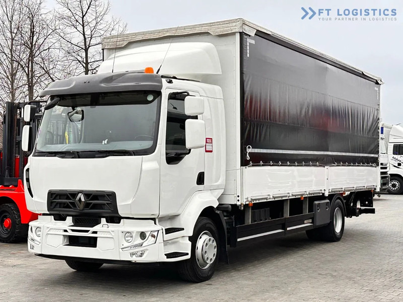 Renault Midlum 250 Renault D 250 / AUTOMATIC / 4X2 / 18 PALLETS / TAIL LIFT / SIDE BOARDS / curtainsider truck - Plachtové nákladné vozidlo: obrázok 2 Renault Midlum 250 Renault D 250 / AUTOMATIC / 4X2 / 18 PALLETS / TAIL LIFT / SIDE BOARDS / curtainsider truck - Plachtové nákladné vozidlo: obrázok 2