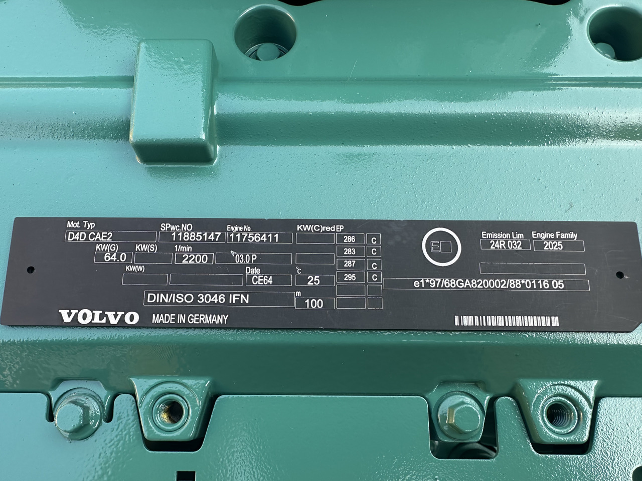 VOLVO D4D - Motor pre Rýpadlo: obrázok 3 VOLVO D4D - Motor pre Rýpadlo: obrázok 3