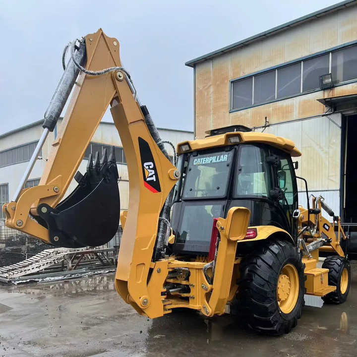 Used Wheel Loader CAT420F Caterpillar 420F Construction Machinery Mini Wheel Skid Steer Loader in Stock - Kolesový nakladač: obrázok 3 Used Wheel Loader CAT420F Caterpillar 420F Construction Machinery Mini Wheel Skid Steer Loader in Stock - Kolesový nakladač: obrázok 3