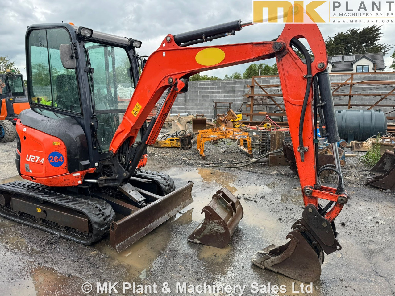 KUBOTA U27-4 - Mini rýpadlo: obrázok 2 KUBOTA U27-4 - Mini rýpadlo: obrázok 2