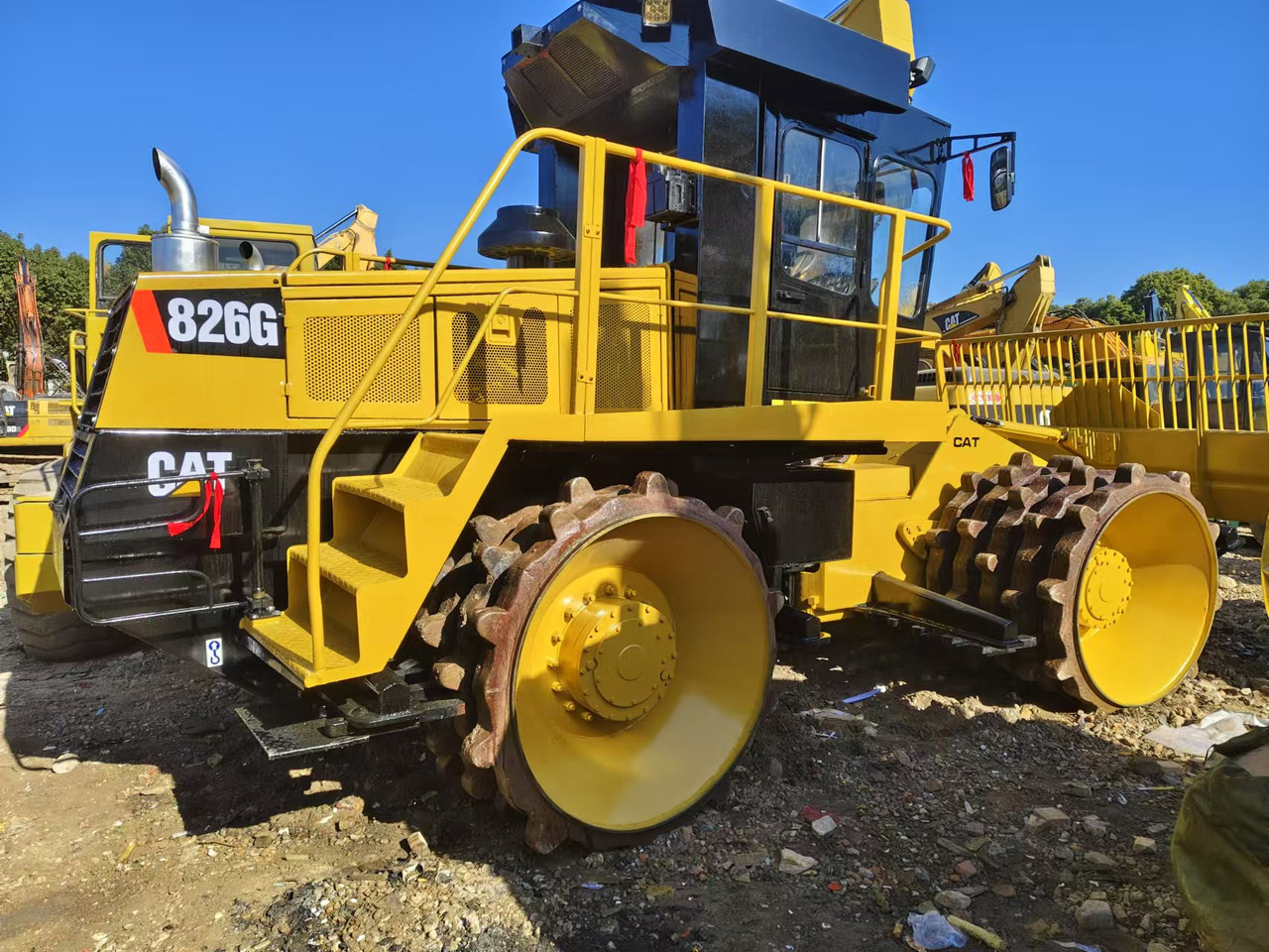 CATERPILLAR 826G - Cestný valec: obrázok 1 CATERPILLAR 826G - Cestný valec: obrázok 1