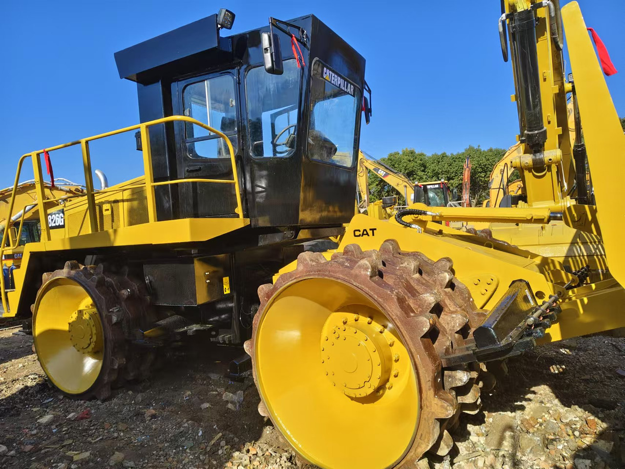 CATERPILLAR 826G - Cestný valec: obrázok 4 CATERPILLAR 826G - Cestný valec: obrázok 4