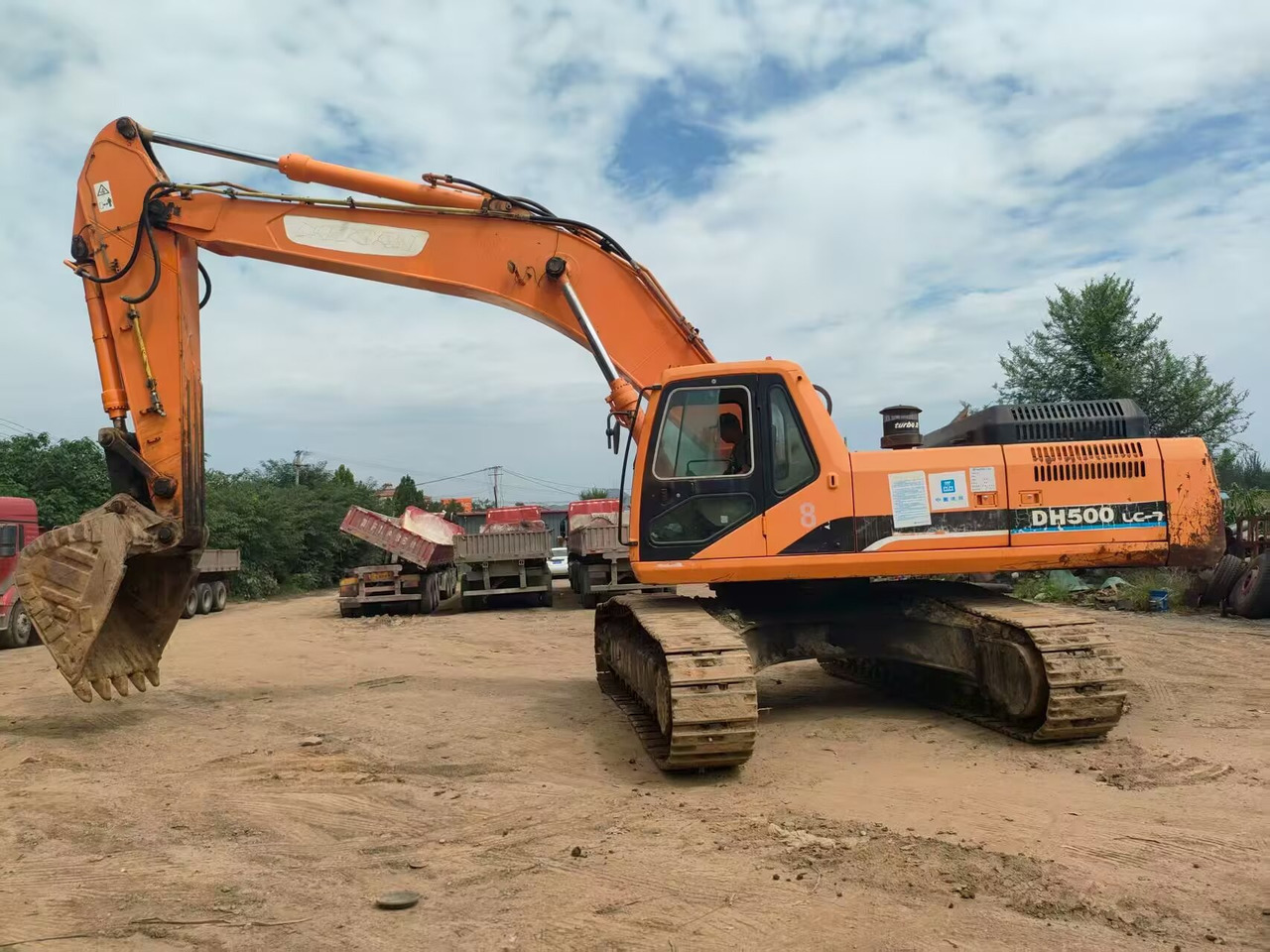 DOOSAN DH500LC-7 - Pásové rýpadlo: obrázok 4 DOOSAN DH500LC-7 - Pásové rýpadlo: obrázok 4