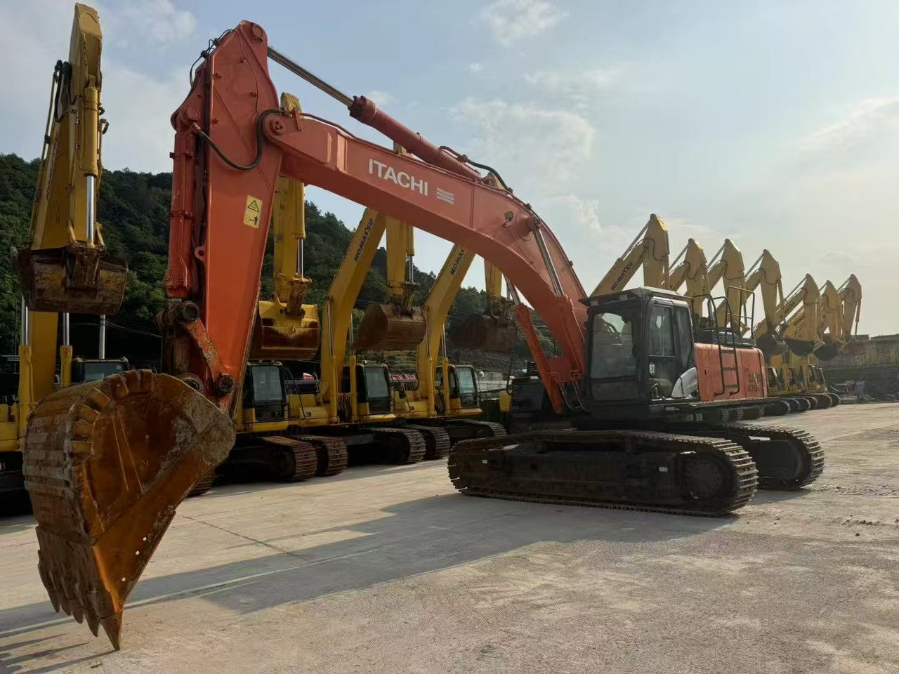 HITACHI ZX470-5G - Pásové rýpadlo: obrázok 1 HITACHI ZX470-5G - Pásové rýpadlo: obrázok 1