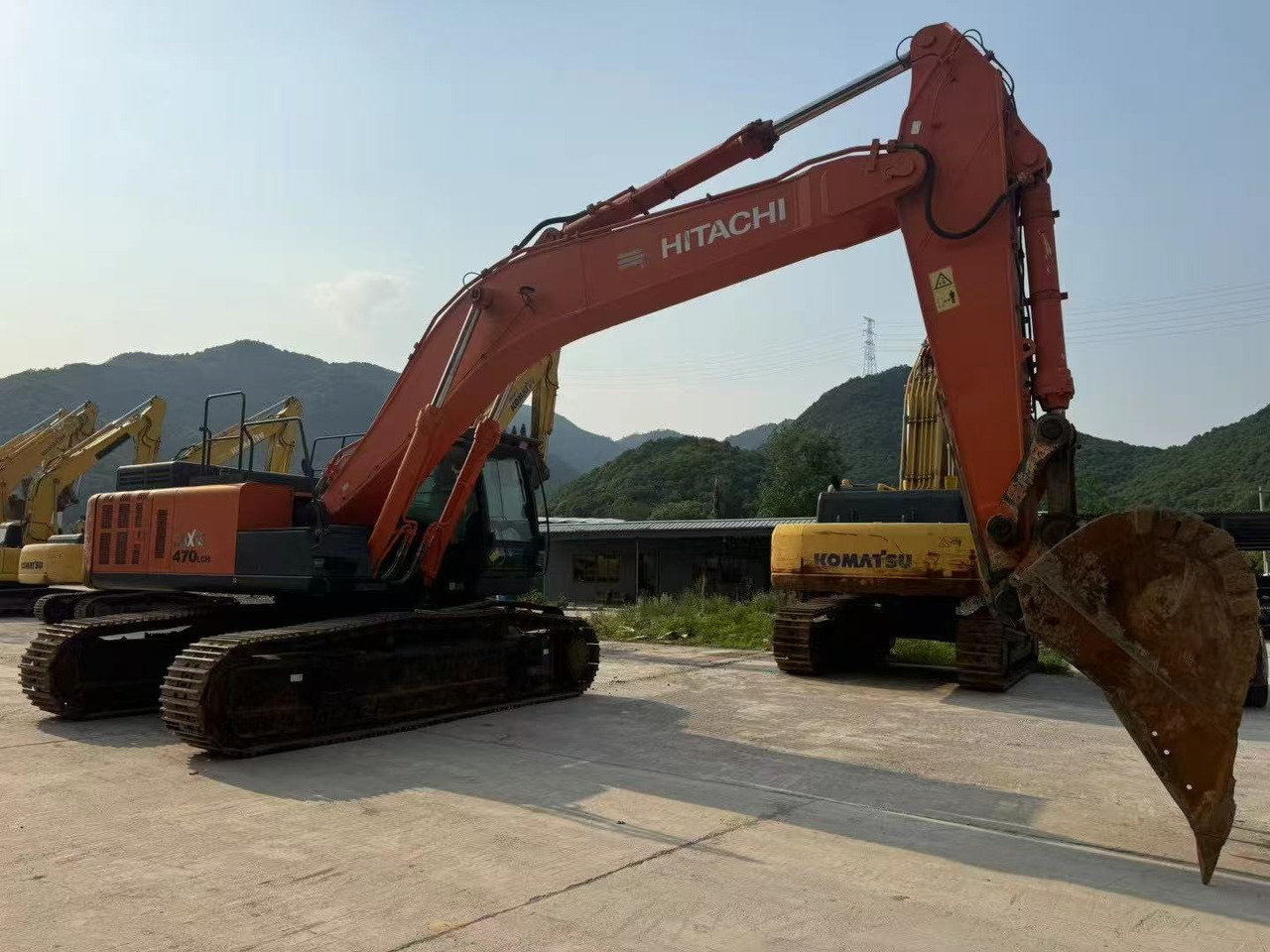 HITACHI ZX470-5G - Pásové rýpadlo: obrázok 4 HITACHI ZX470-5G - Pásové rýpadlo: obrázok 4