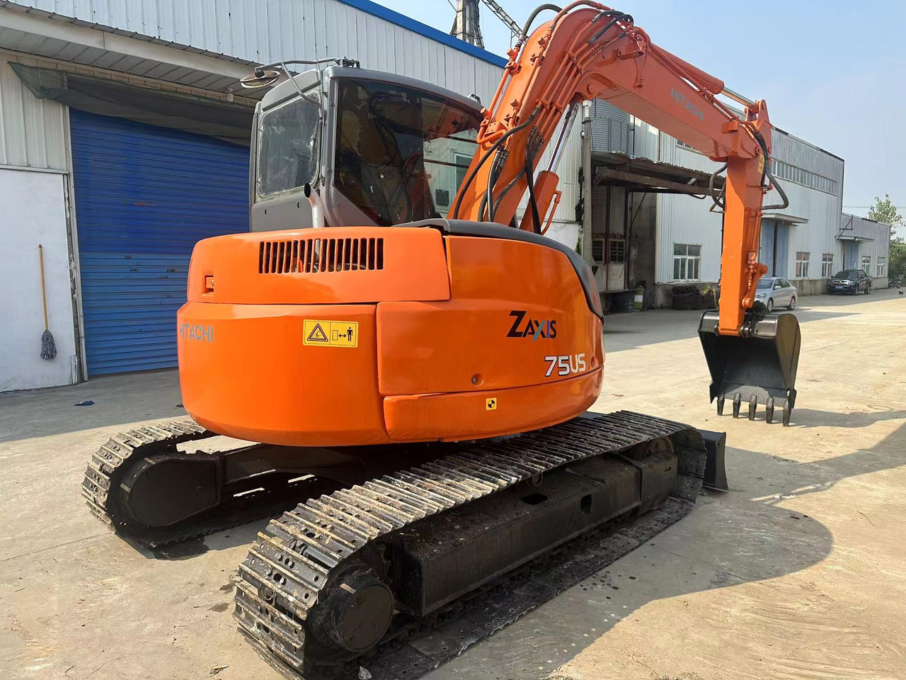 HITACHI ZX75 - Pásové rýpadlo: obrázok 3 HITACHI ZX75 - Pásové rýpadlo: obrázok 3