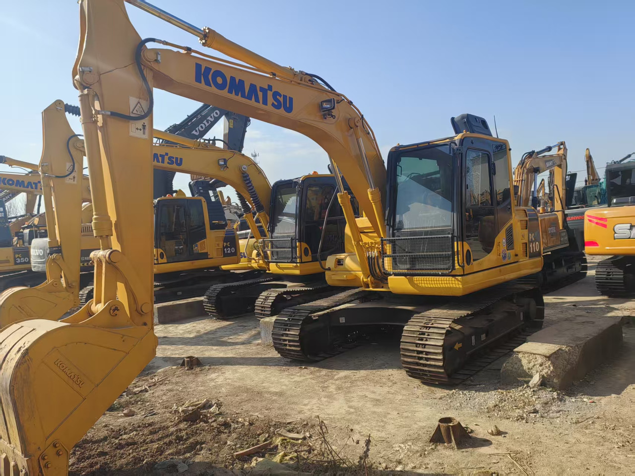 KOMATSU PC110-7 - Pásové rýpadlo: obrázok 1 KOMATSU PC110-7 - Pásové rýpadlo: obrázok 1