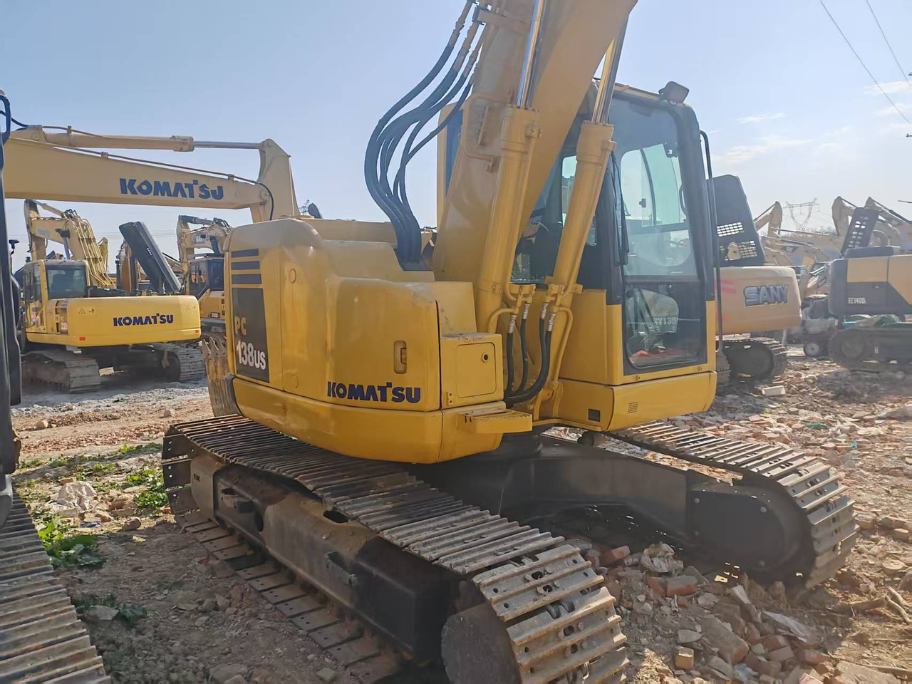 KOMATSU PC138US-8 - Pásové rýpadlo: obrázok 4 KOMATSU PC138US-8 - Pásové rýpadlo: obrázok 4