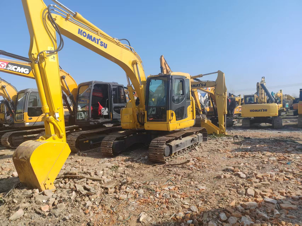 KOMATSU PC138US-8 - Pásové rýpadlo: obrázok 1 KOMATSU PC138US-8 - Pásové rýpadlo: obrázok 1