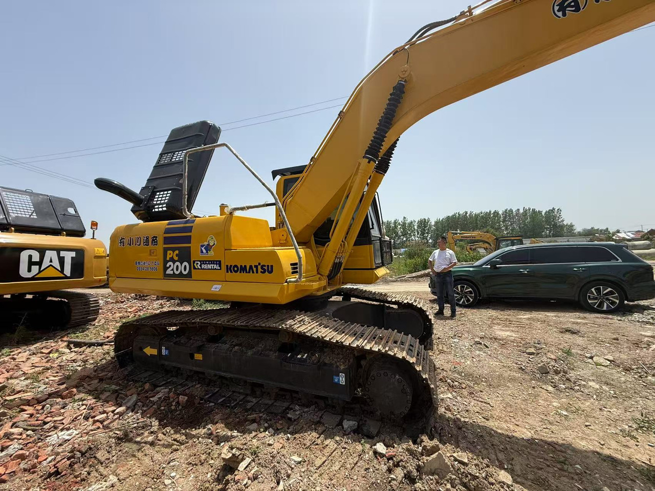 KOMATSU PC200-8 - Pásové rýpadlo: obrázok 3 KOMATSU PC200-8 - Pásové rýpadlo: obrázok 3