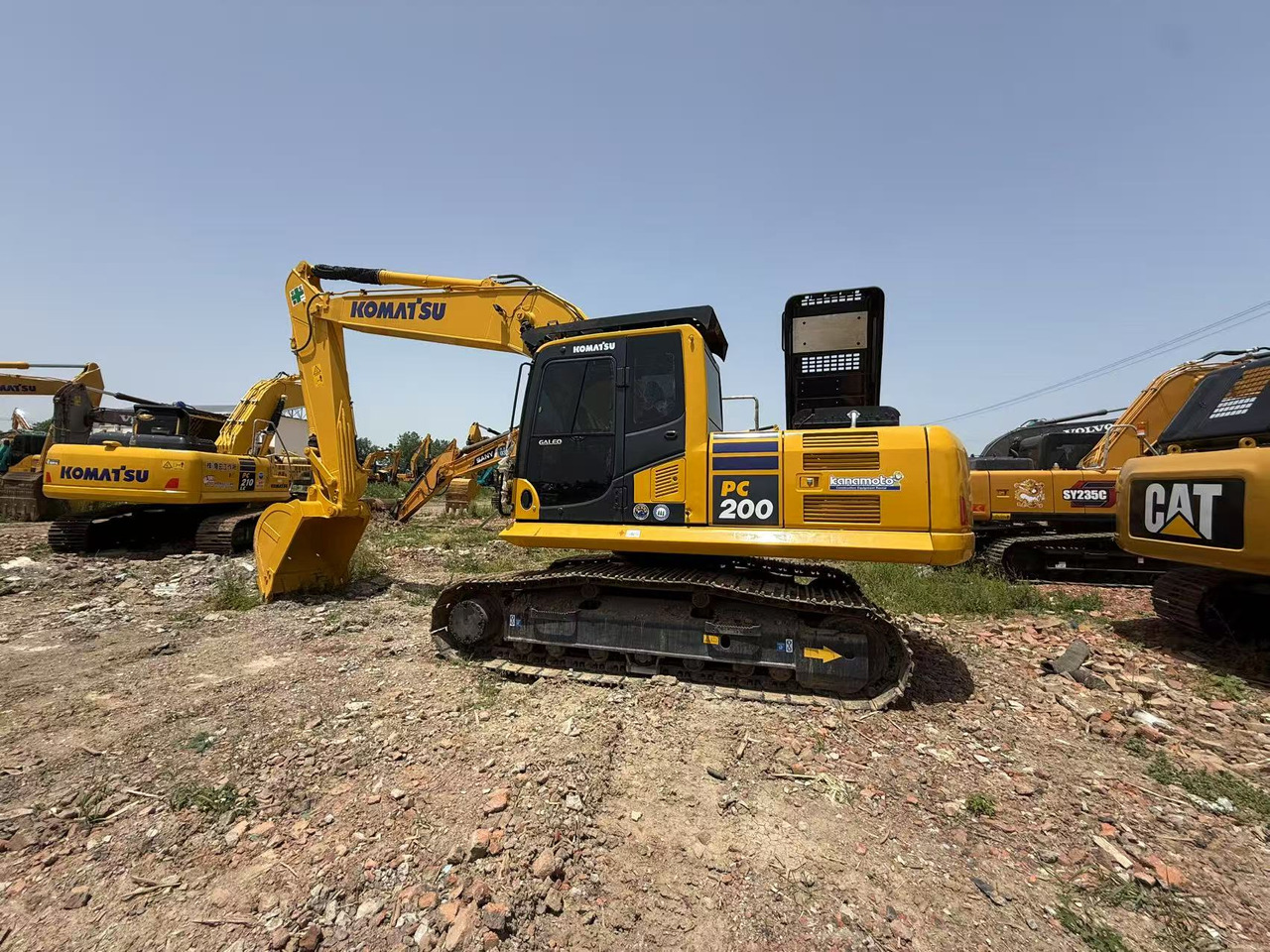 KOMATSU PC200-8 - Pásové rýpadlo: obrázok 2 KOMATSU PC200-8 - Pásové rýpadlo: obrázok 2