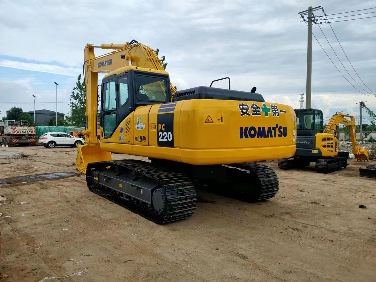 KOMATSU PC220-7 - Pásové rýpadlo: obrázok 2 KOMATSU PC220-7 - Pásové rýpadlo: obrázok 2