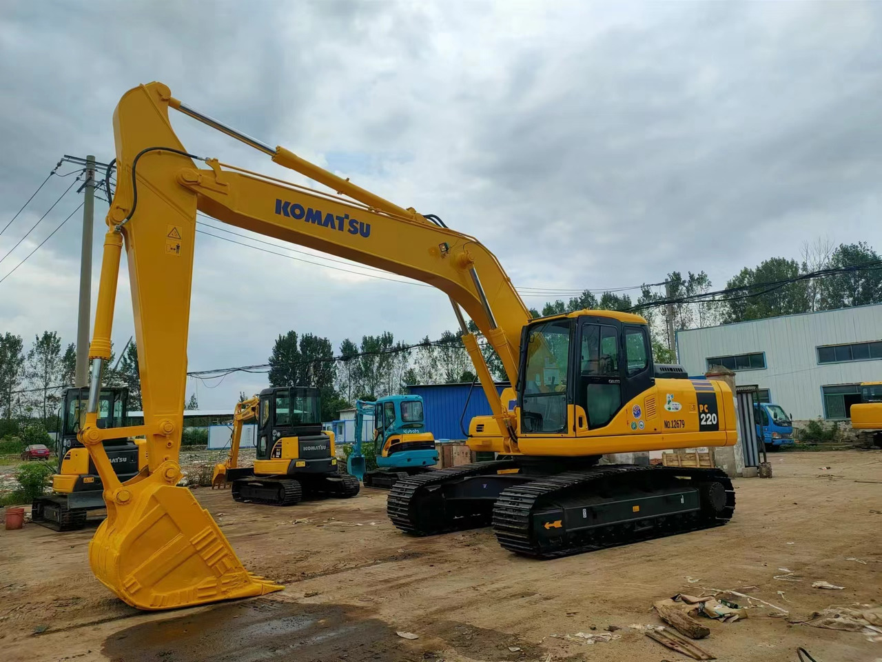 KOMATSU PC220-7 - Pásové rýpadlo: obrázok 1 KOMATSU PC220-7 - Pásové rýpadlo: obrázok 1
