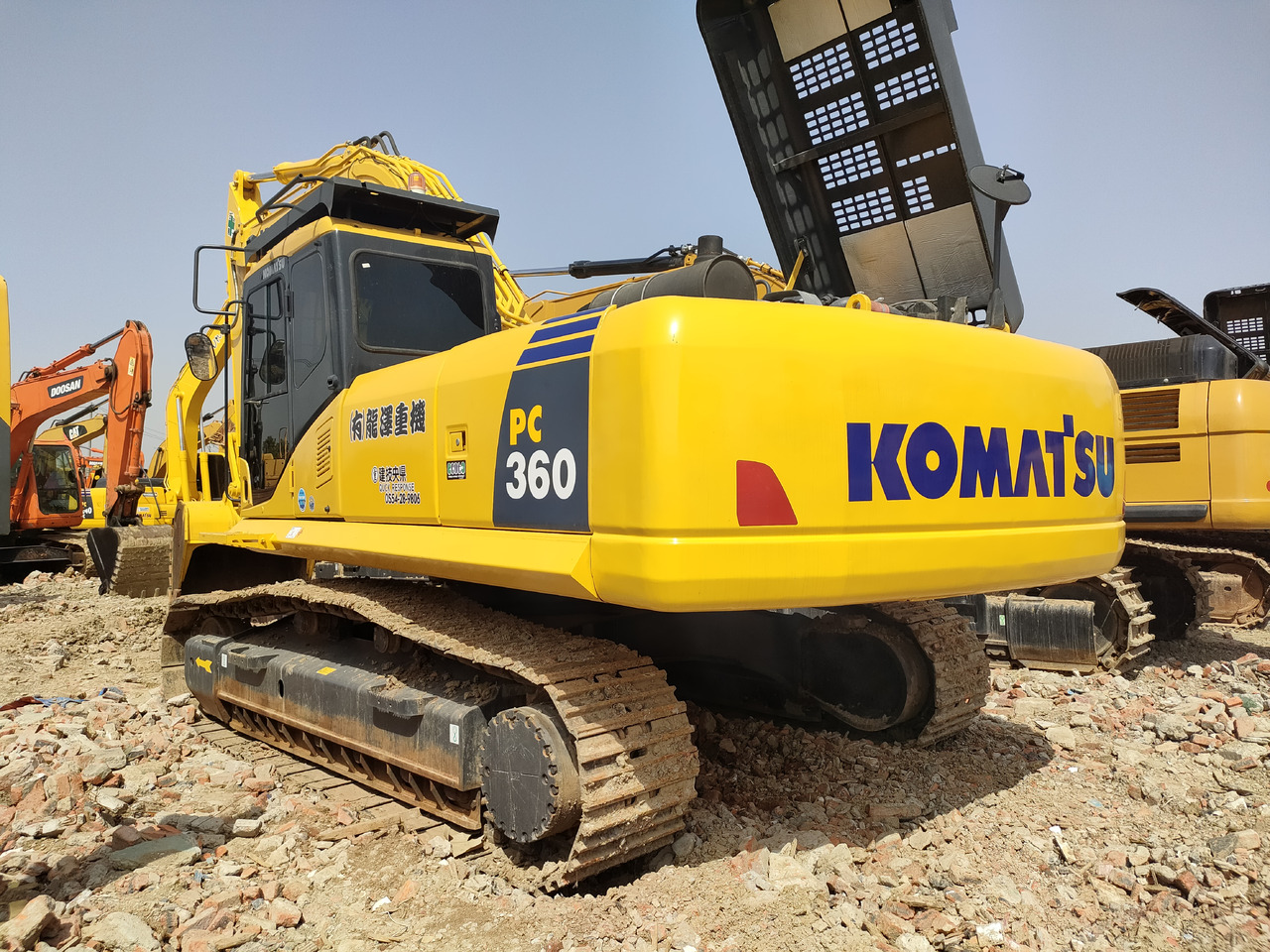 KOMATSU PC360-7 - Pásové rýpadlo: obrázok 4 KOMATSU PC360-7 - Pásové rýpadlo: obrázok 4