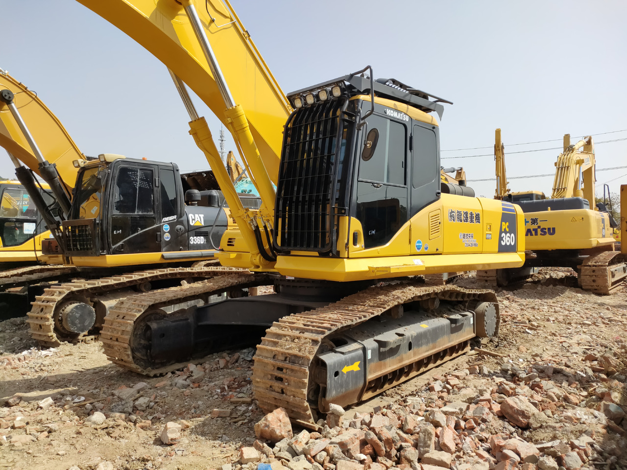 KOMATSU PC360-7 - Pásové rýpadlo: obrázok 2 KOMATSU PC360-7 - Pásové rýpadlo: obrázok 2