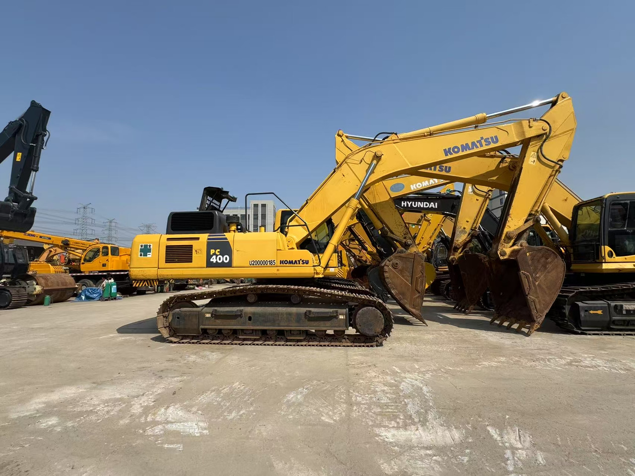 KOMATSU PC400-8 - Pásové rýpadlo: obrázok 1 KOMATSU PC400-8 - Pásové rýpadlo: obrázok 1
