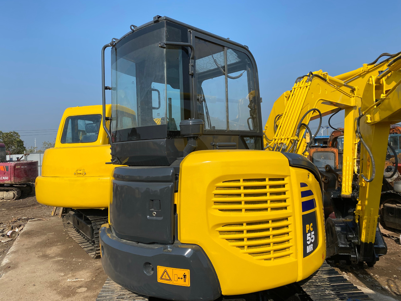 KOMATSU PC55MR - Pásové rýpadlo: obrázok 4 KOMATSU PC55MR - Pásové rýpadlo: obrázok 4
