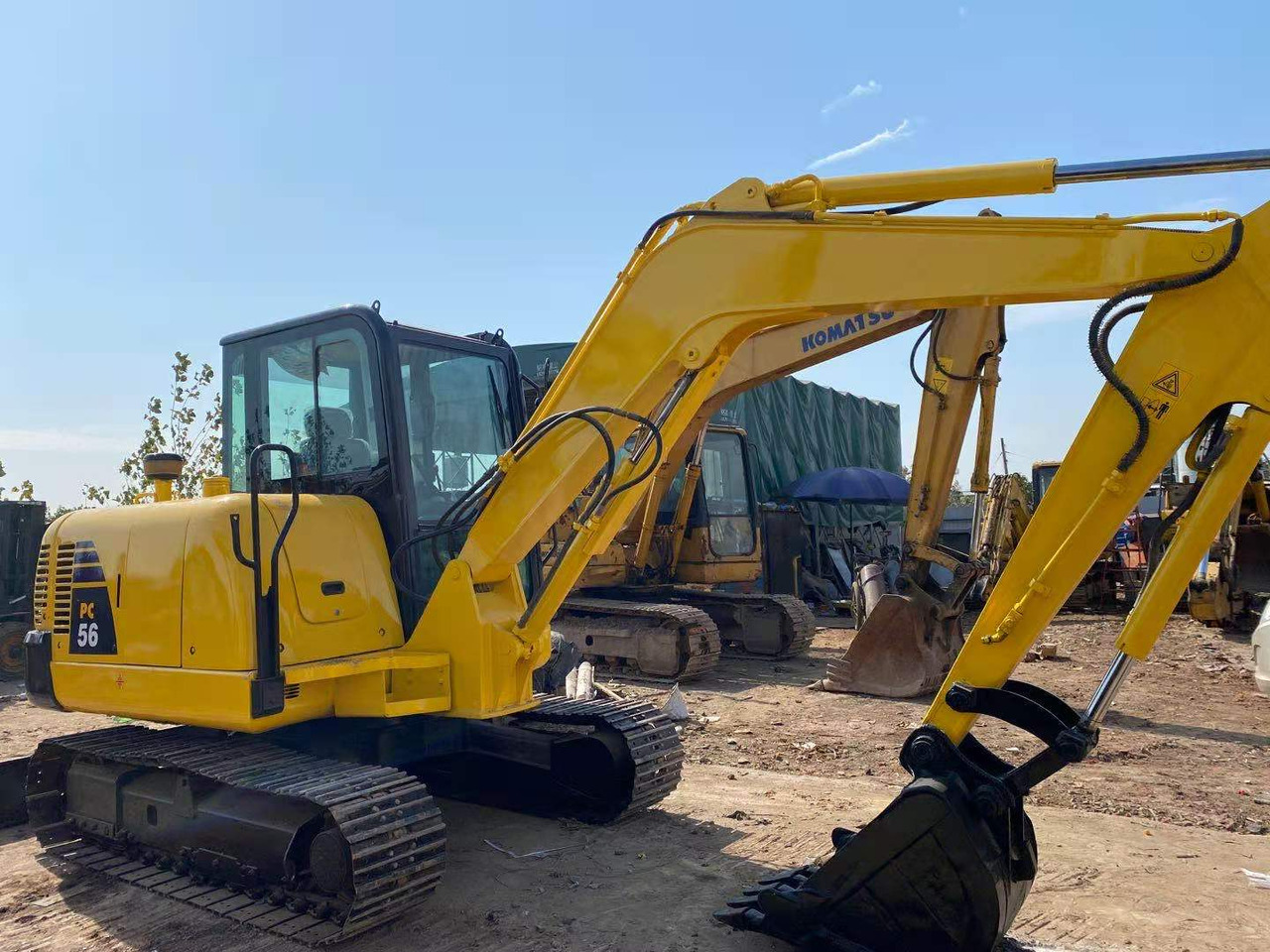 KOMATSU PC56 - Pásové rýpadlo: obrázok 2 KOMATSU PC56 - Pásové rýpadlo: obrázok 2