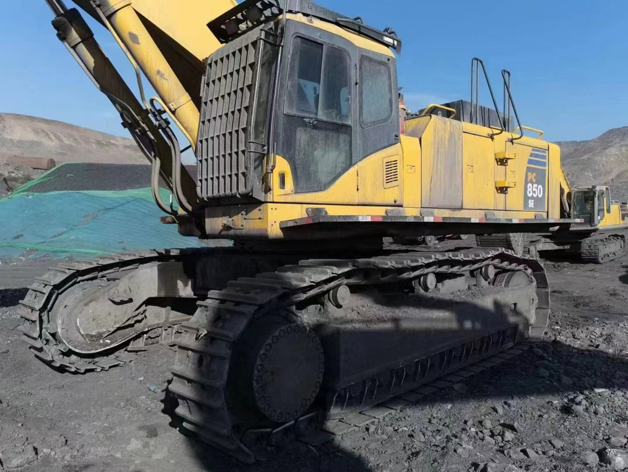 KOMATSU PC850-8 - Pásové rýpadlo: obrázok 4 KOMATSU PC850-8 - Pásové rýpadlo: obrázok 4