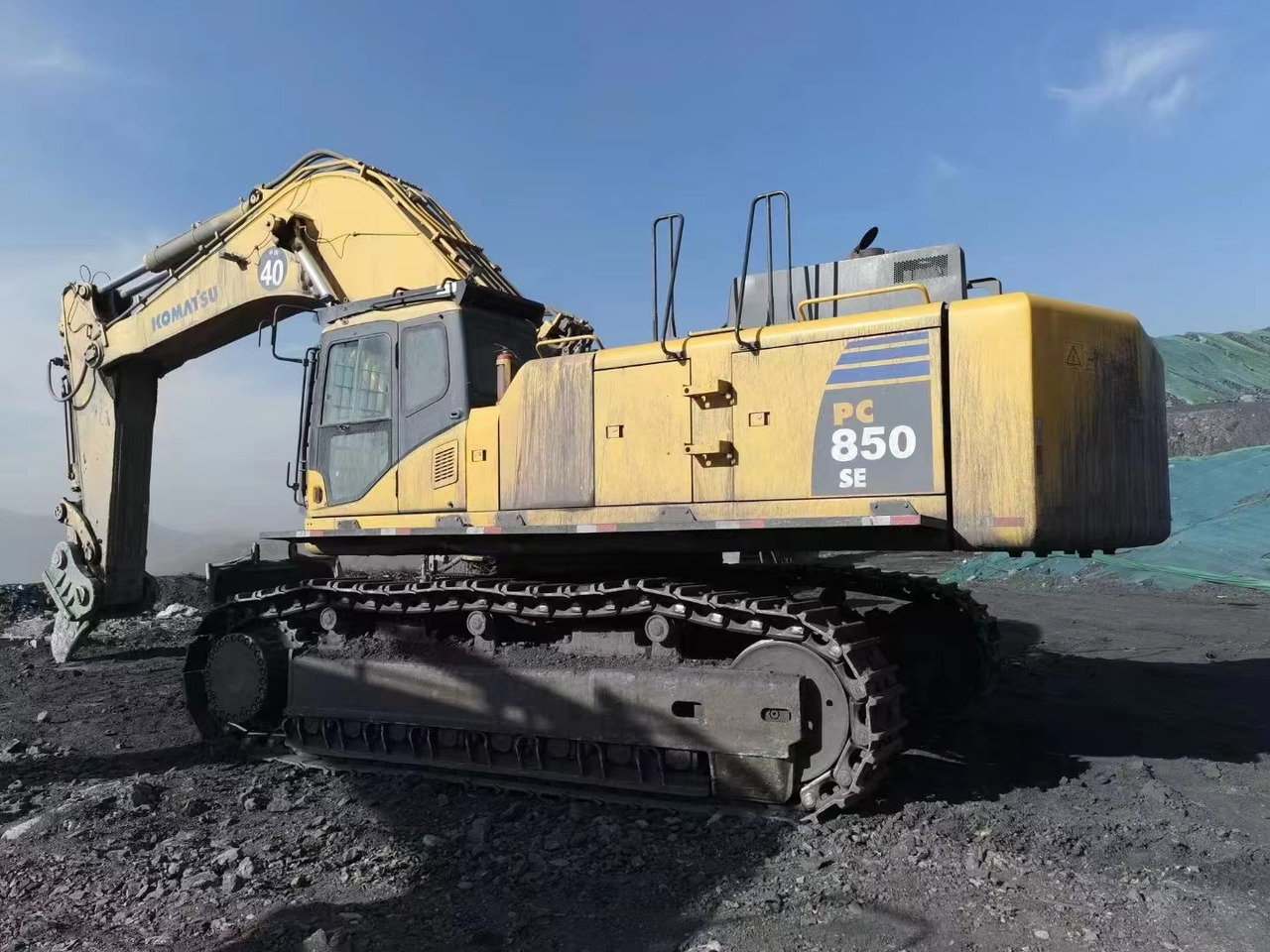 KOMATSU PC850-8 - Pásové rýpadlo: obrázok 3 KOMATSU PC850-8 - Pásové rýpadlo: obrázok 3