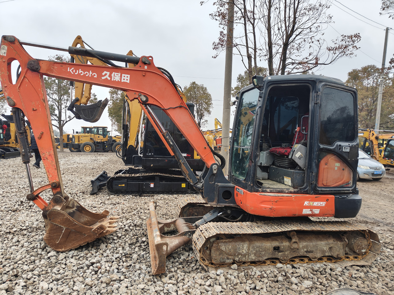 KUBOTA KX165 - Mini rýpadlo: obrázok 4 KUBOTA KX165 - Mini rýpadlo: obrázok 4