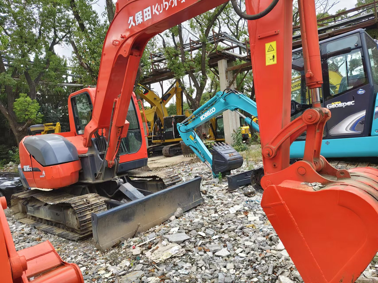 Kubota KX185-3 - Pásové rýpadlo: obrázok 4 Kubota KX185-3 - Pásové rýpadlo: obrázok 4