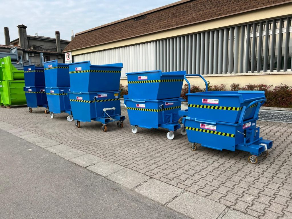 CONTAINER A BENNA RIBALTABILE - Stavebné zariadenia: obrázok 1 CONTAINER A BENNA RIBALTABILE - Stavebné zariadenia: obrázok 1