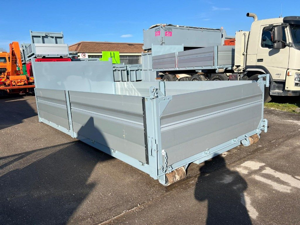 Nový Kontajner abroll CONTAINER SCARRABILE NUOVO A PIANALE CON SPONDE: obrázok 6