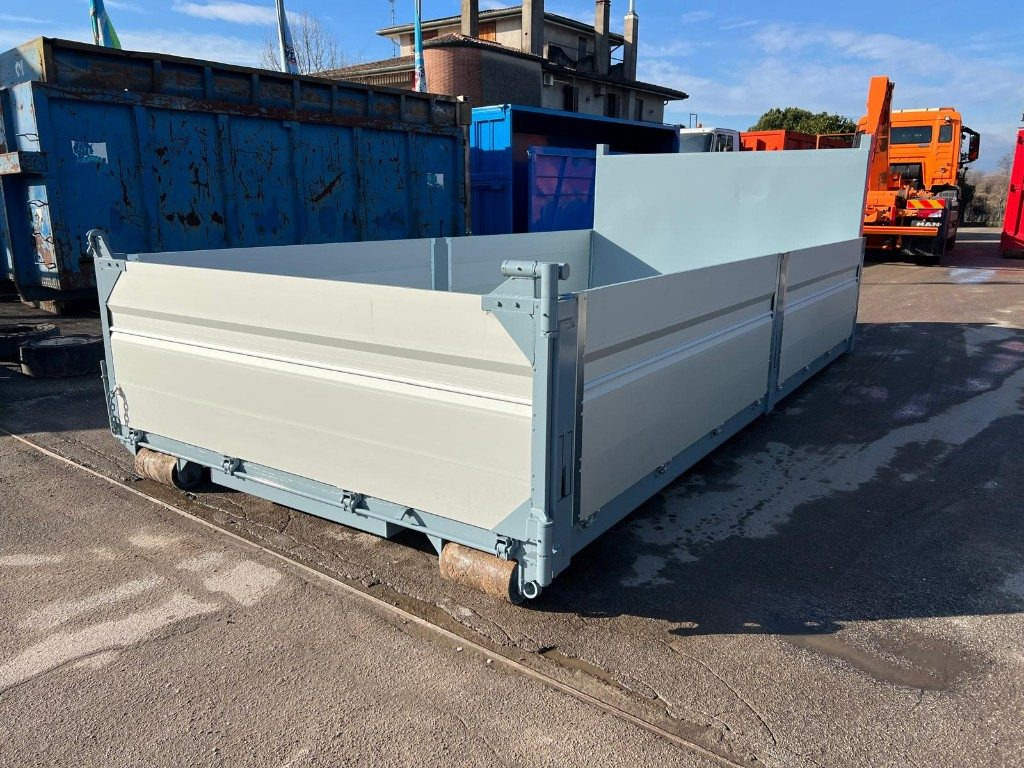Nový Kontajner abroll CONTAINER SCARRABILE NUOVO A PIANALE CON SPONDE: obrázok 7