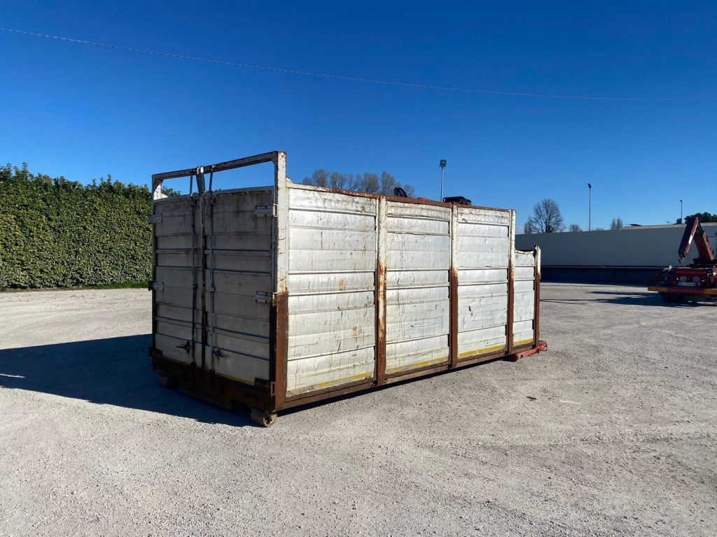 CONTAINER SCARRABILE USATO IN ALLUMINIO A CIELO A - Kontajner abroll: obrázok 2 CONTAINER SCARRABILE USATO IN ALLUMINIO A CIELO A - Kontajner abroll: obrázok 2