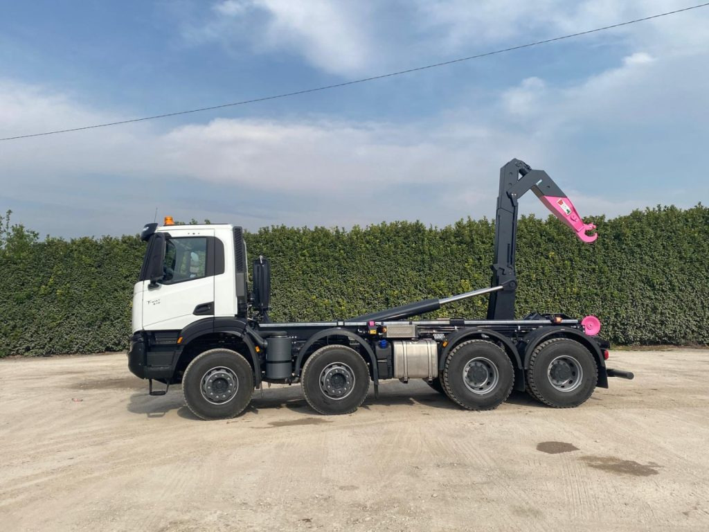 Nový Hákový nosič kontajnerov IVECO TRAKKER T-WAY AD510 NUOVO SCARRABILE: obrázok 6