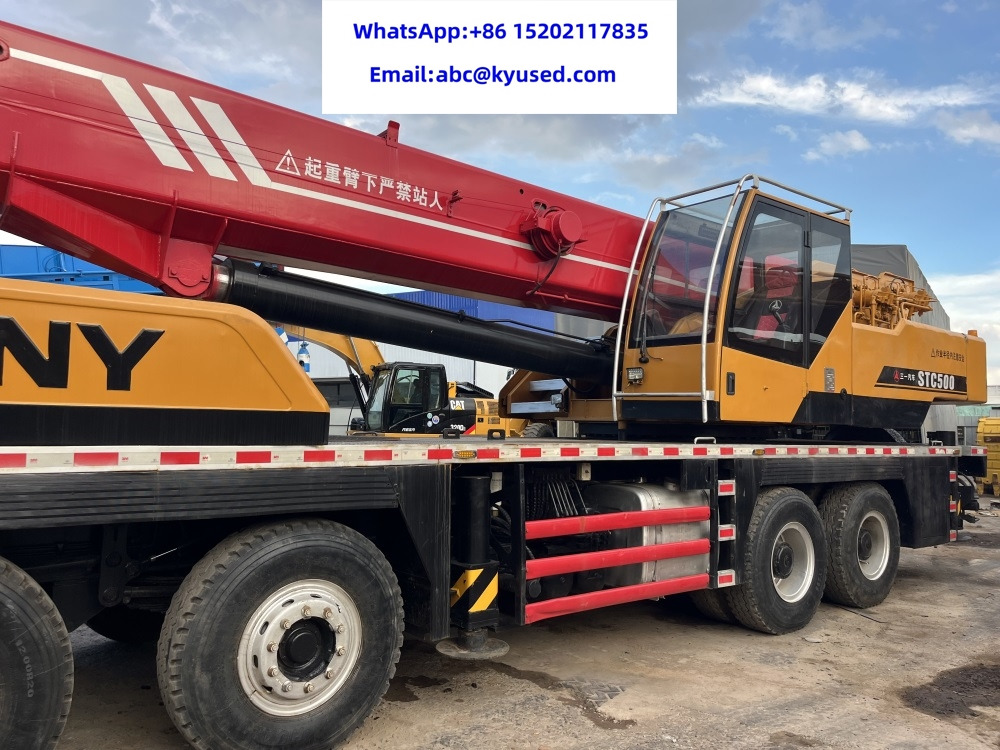 SANY STC750 STC800 STC500 STC250 STC1000 25Ton 50ton 75ton 80t 100t - Autožeriav: obrázok 4 SANY STC750 STC800 STC500 STC250 STC1000 25Ton 50ton 75ton 80t 100t - Autožeriav: obrázok 4