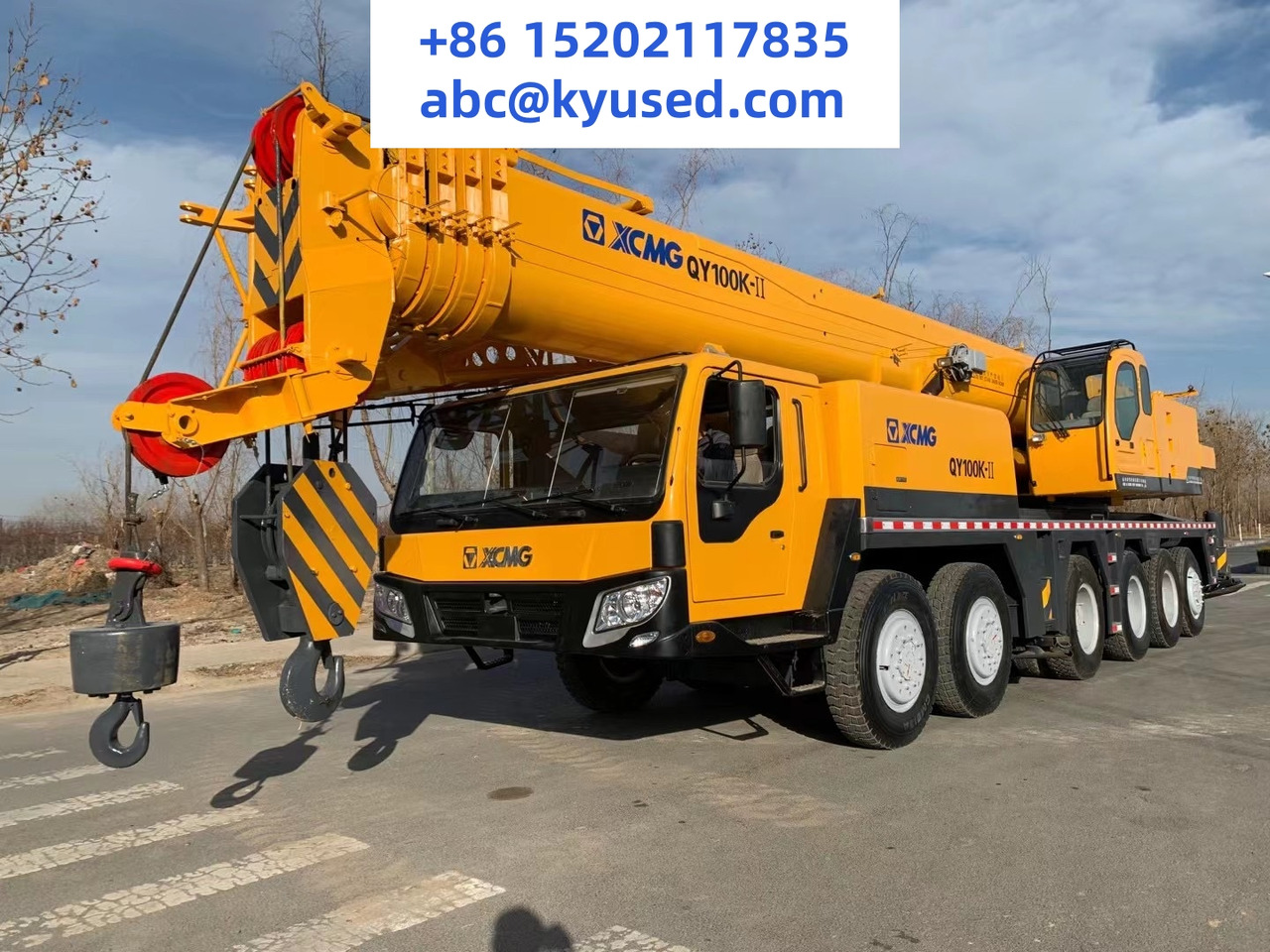 XCMG 100Ton QY100K - Autožeriav: obrázok 1 XCMG 100Ton QY100K - Autožeriav: obrázok 1