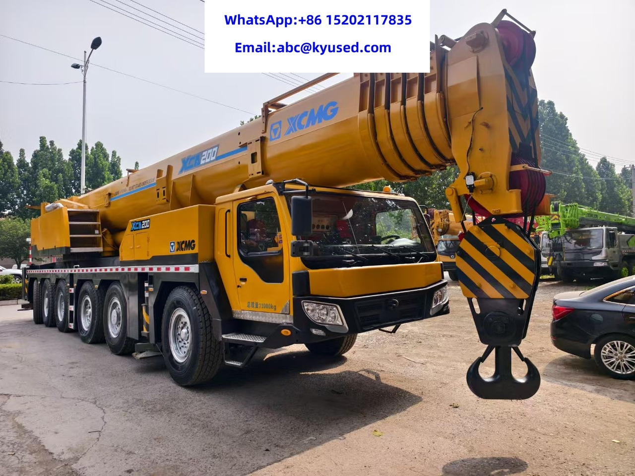 XCMG QAY200 XCT200 XCA200 200Ton 220t 240t 250ton 260t crane - Autožeriav: obrázok 2 XCMG QAY200 XCT200 XCA200 200Ton 220t 240t 250ton 260t crane - Autožeriav: obrázok 2
